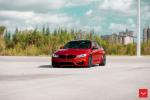 BMW M3 Sedan on Vossen Wheels (VFS4) 2017 года